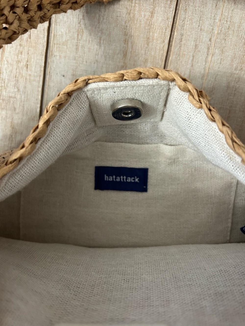 Hat Attack slouch bag in toast - Picture 2 of 2